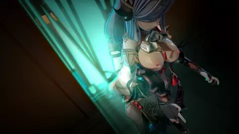 Shenhe x Aether (Chekibrek)