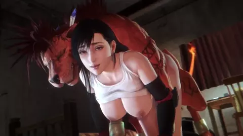 Tifa and Red