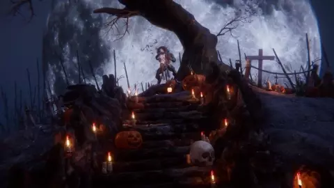 Witch attacked by werewolf