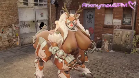 Clapping Reindeer cheeks