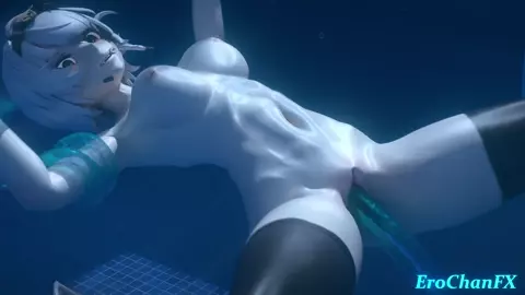 ZZZ ss Anby & Trigger underwater tentacle hentai