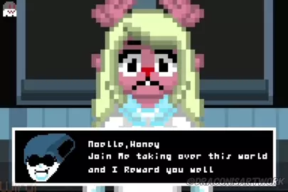 Deltarune: Noelle Werewire Corruption
