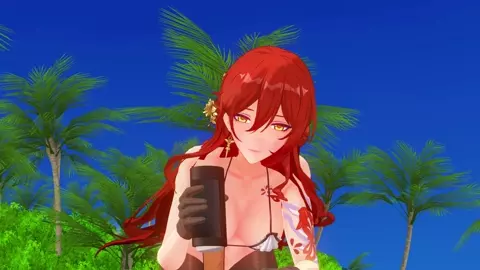 Himeko Onahole Handjob