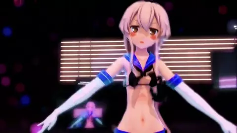 Shimakaze - Communication [MMD R18] SilverCat