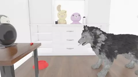 My dog is acting weird by baddragon666