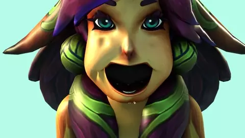 Elven's snack time by baddragon666