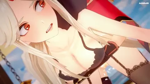 103【Genshin impact】Ningguang x Beidou Futa sex [sound]