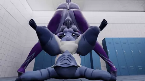 Between a dragon and snake by baddragon666