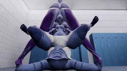 Between a dragon and snake by baddragon666