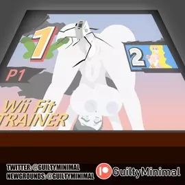 Wii Fit trainer new Victory pose