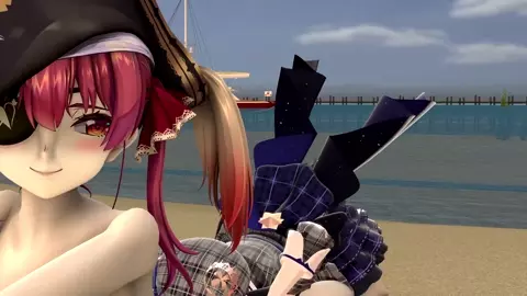 Suisei wanted marine's BACK treasure