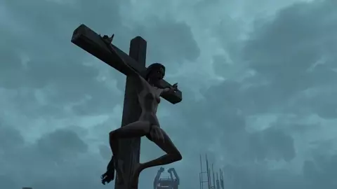 sadistic & masochistic futa shemale in fallout 4 bdsm fun