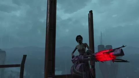 sadistic & masochistic futa shemale in fallout 4 bdsm fun