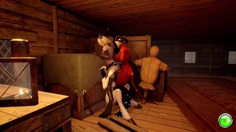 Futa Draenei fucks 2 Female Draenei-Thumbnail