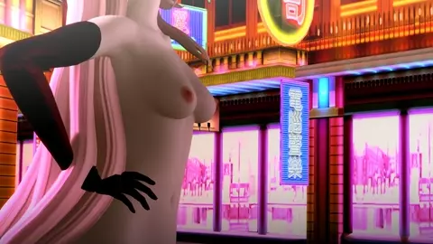 Miku & Luka World's End Dancehall - Project Diva Nude