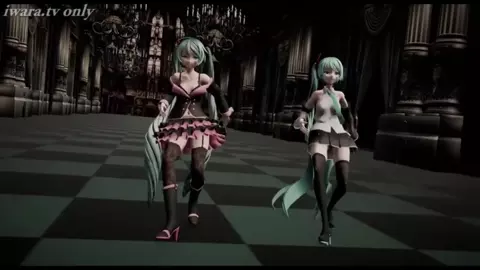 Miku & Miku - Nude Sex Dance [Tonin]