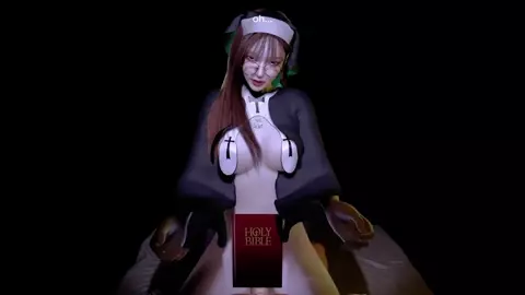 Nun Rides Cock While Discussing Bible - Boombayah - Lapdance and SEX