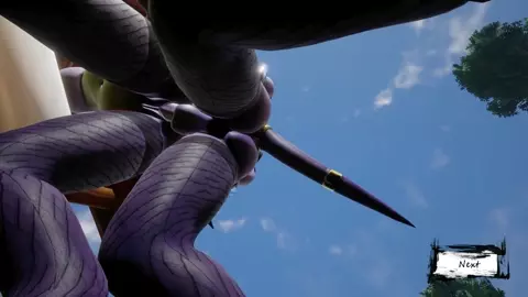 Futa Draenei fucks Female Draenei