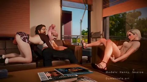 Threesome with Jessica and Camilla