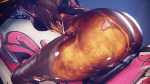 Ember Heirloom riding Atomicycle - Warframe