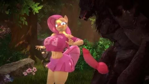 HoovesArt - Fluttershy is a Bad Lil Bunny - MLP HMV