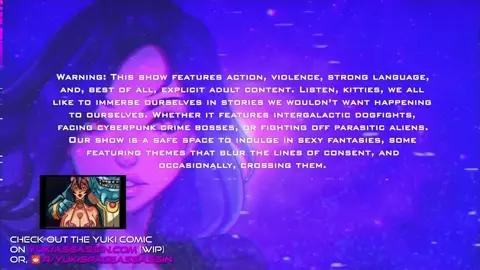 (COMIC DUB) Yuki: Space Assassin, Issue #1: Fear and Loathing in Asmodaeva, Page 1