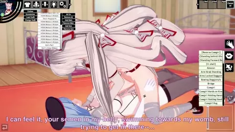 Hk416 and Fujiwara No Mokou, futa hentai