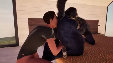 Max x Rawn wolf pounding (Gay)