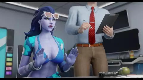 Widowmaker Vacation [RUS SUB] [Aphy3d] [White]