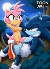 Amy Riding Werehog