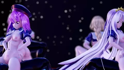 (BB, Jeanne, Mash & Helena) Beep Block (Maid) [0203iks][4K]