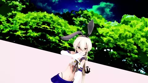 Shimakaze - Gimme×Gimme [MMD R15] RubyMMD