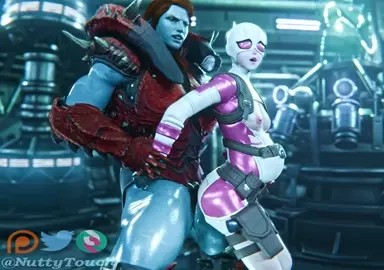 Lady Hellbender X Gwen - [Futa/Fem] [NuttyTouch]