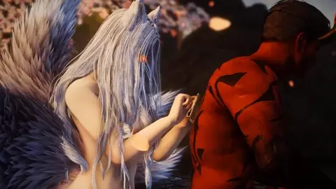 Kitsune's tenderness