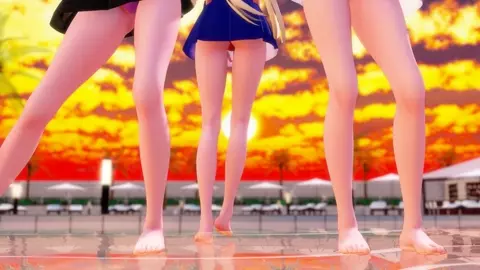 Shimakaze, Yuudachi & Shigure - Girls Generation [MMD R15] Panman