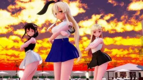 Shimakaze, Yuudachi & Shigure - Girls Generation [MMD R15] Panman