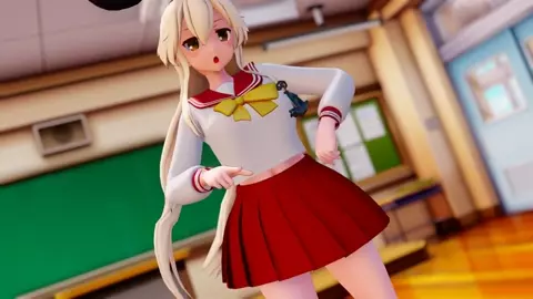 Shimakaze - Melancholic [MMD R15] Panman