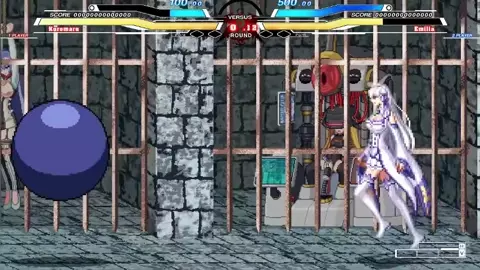 Kuromaru vs zero&Emilia (ゼロから始める異世界生活)