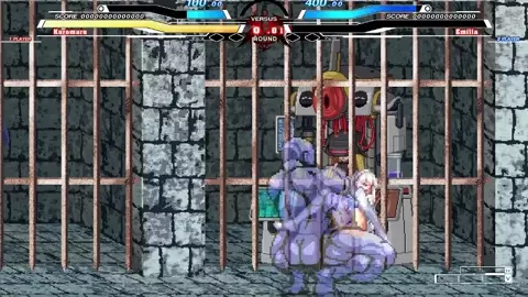 Kuromaru vs zero&Emilia (ゼロから始める異世界生活)