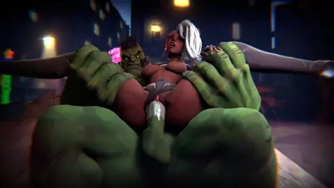 "Puny Goddess." (no sound)[RougeNine]