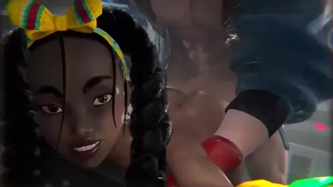 Kimberly's new workout routine. [RougeNine]