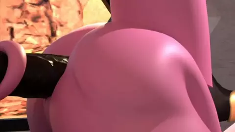 Kefla and Android 21 having a sexy time