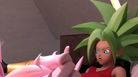 Kefla and Android 21 having a sexy time