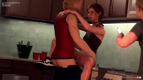 Ellie in the kitchen