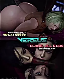 Ashley vs Jill, Claire & Ada|WISexier Edit