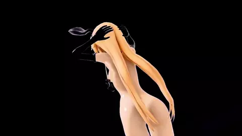 Shimakaze - Kensei Dance [MMD R18] Awakyun