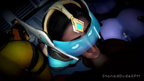 Symmetra Blowjob [Blacked][StonedDudeSFM]