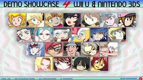 W.T.Dinner Demo Showcase 4 Wii U & Nintendo 3DS