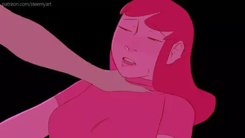 Marceline X Princess Bubblegum futa frottage