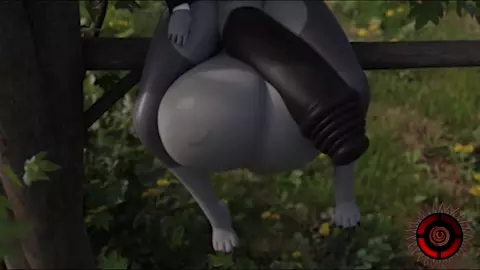 Batt Furry Turns Wolf Furry To Cum (Cock Vore+Digestion)